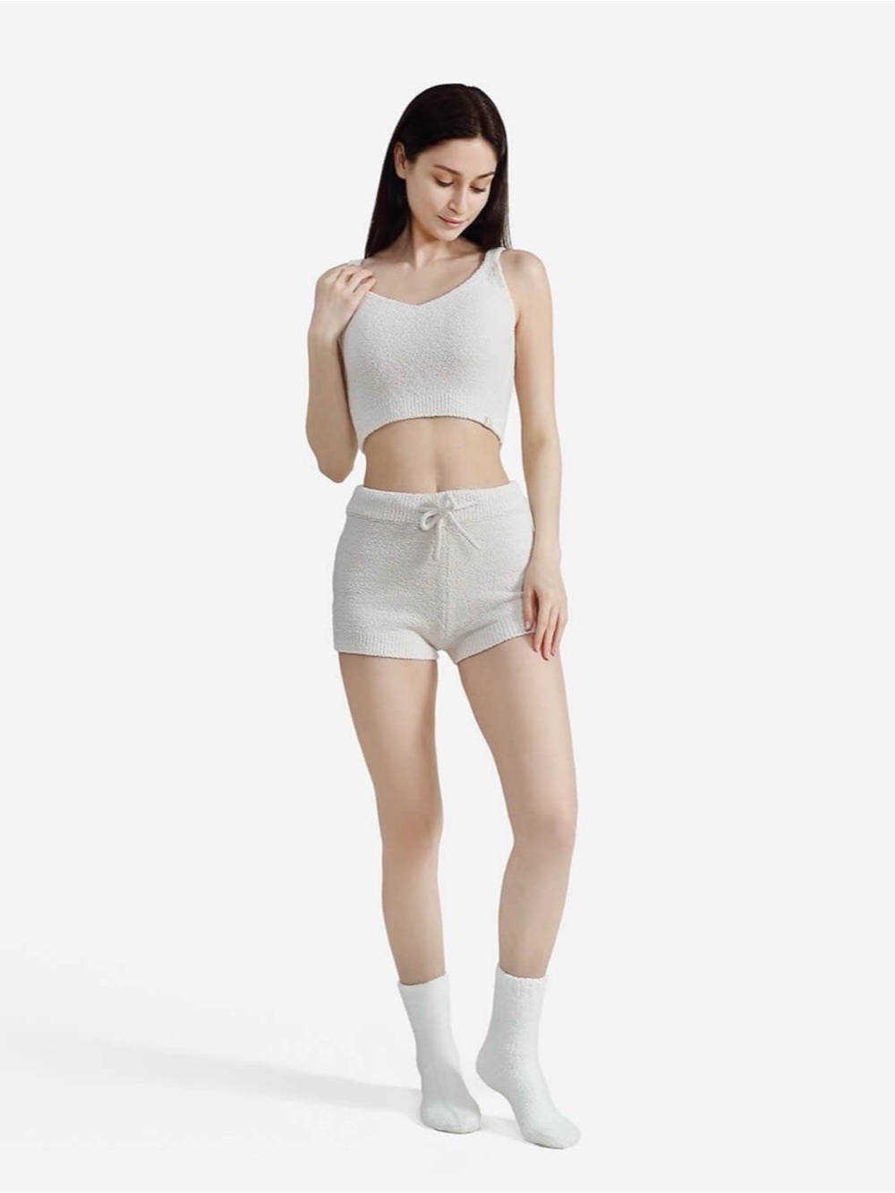 Sunday Citizen Snug Lite Top & Short Set Bone